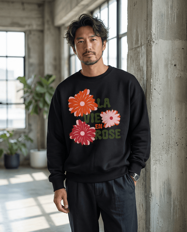 パリジャンスタイルを表現したタイムレスなフラワースウェット