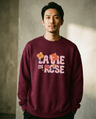 SIGNATURE "4 FLOWERS"｜La Vie en Rose / クルーネックスウェット (Unisex)