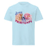 「DOUX PRINTEMPS」フレンチボタニカル ヘビーウェイト半袖Tシャツ