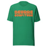 「BEURRE CONFITURE」ブランドロゴ ケリーグリーン Tシャツ